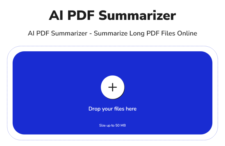 AI PDF Summarizer