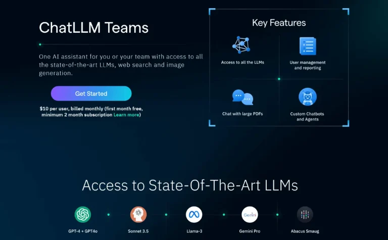 ChatLLM by Abacus.AI