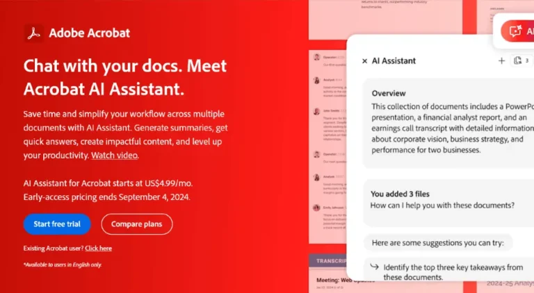 Acrobat AI Assistant