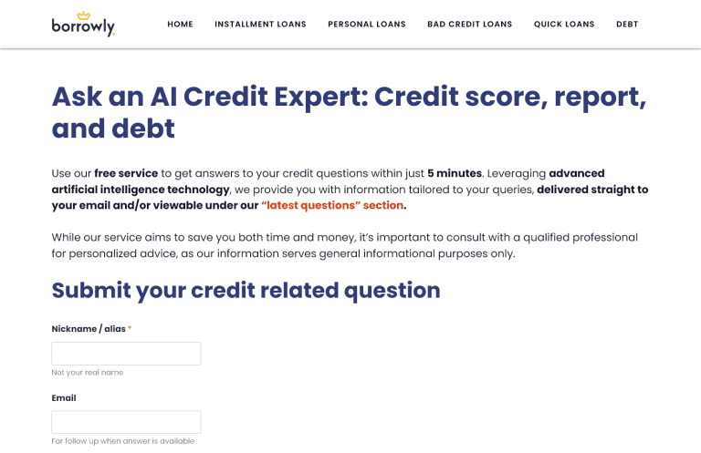 Ask AI Credit Expert