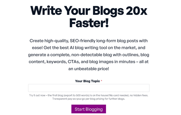 Blog Assistant