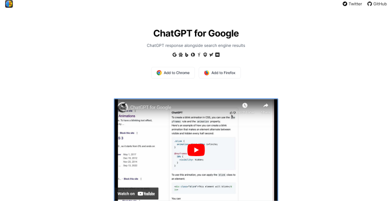  ChatGPT for Google