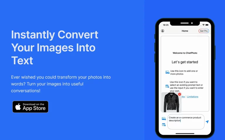 ChatPhoto: Ai Image to Text