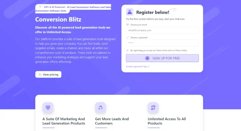 Conversion Blitz