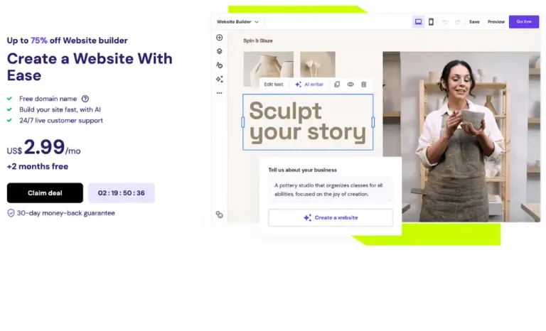 Hostinger Website Builder
