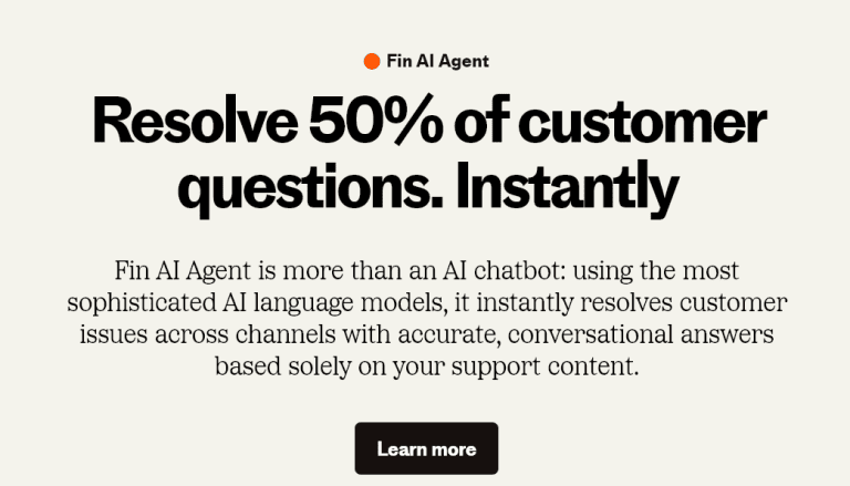 Intercom Fin AI