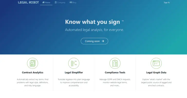Legal Robot