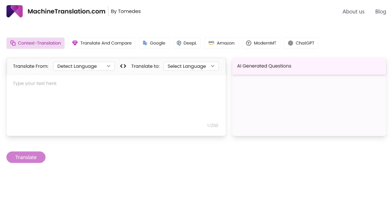 Machine Translation