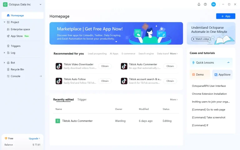 Octoparse AI