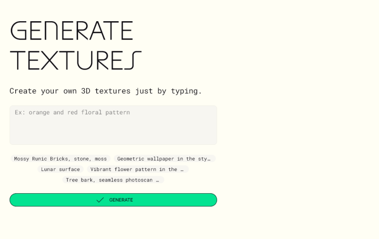  Polycam Material Generator