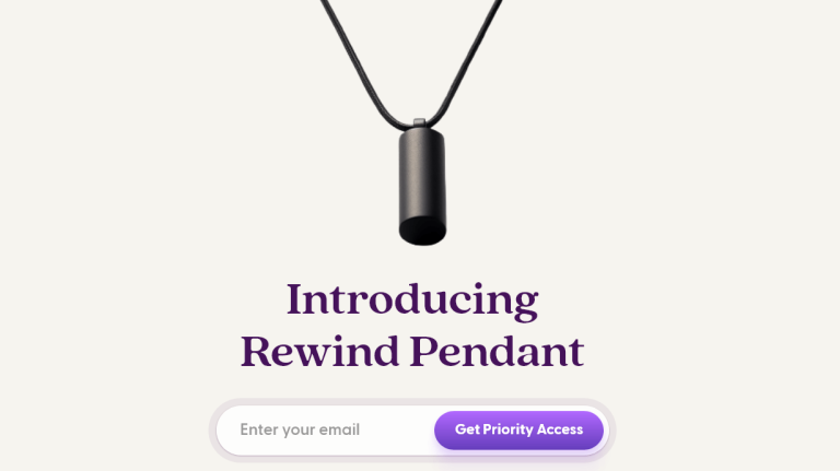 Rewind Pendant