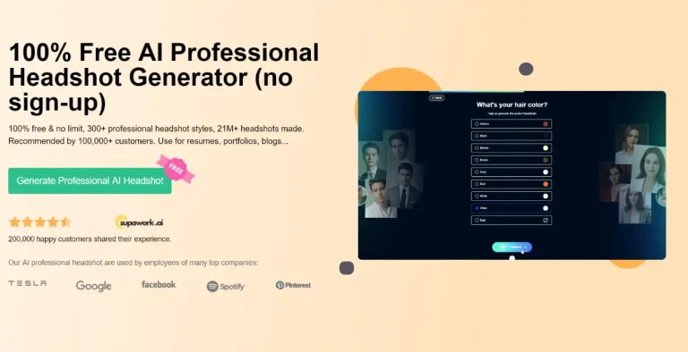 Supawork AI Headshot Generator