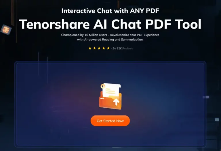 Tenorshare AI Chat PDF Tool