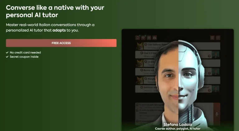 Think In Italian AI Language Tutor