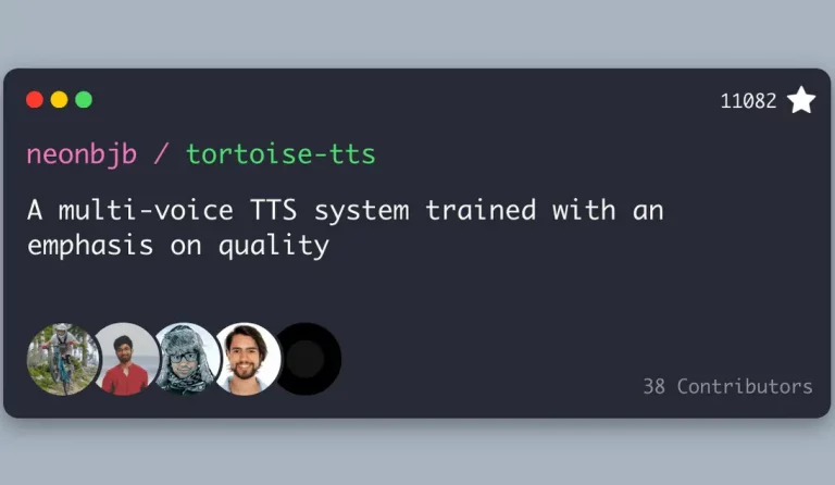 Tortoise TTS