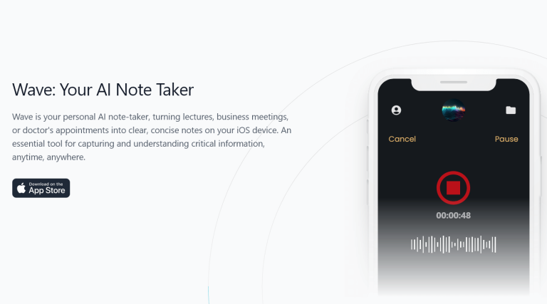 Wave AI Note Taker