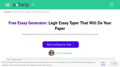  AcademicHelp AI Writer