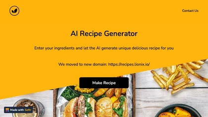 AI Recipe Generator