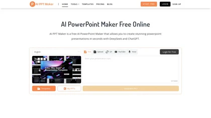  AI PPT Maker