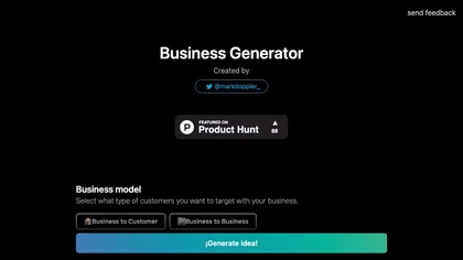 AI Business Idea Generator
