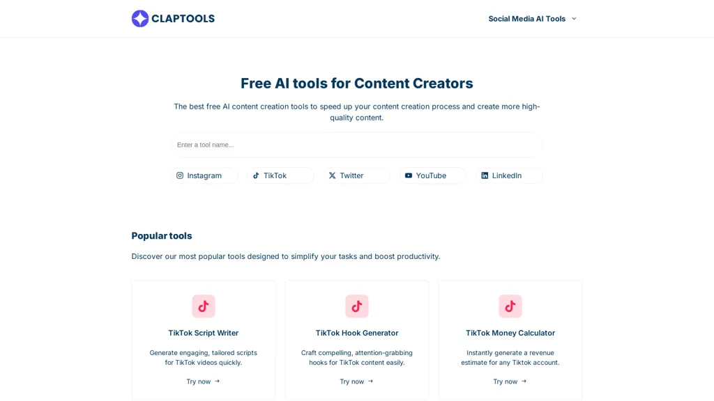  Claptools