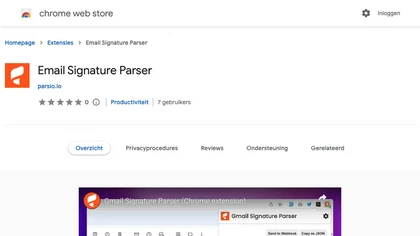  Email Signature Parser