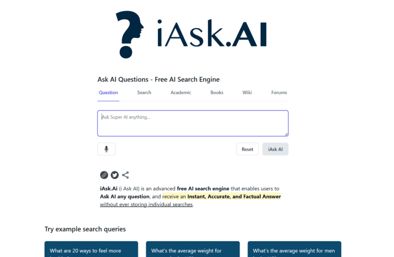  iAsk.AI