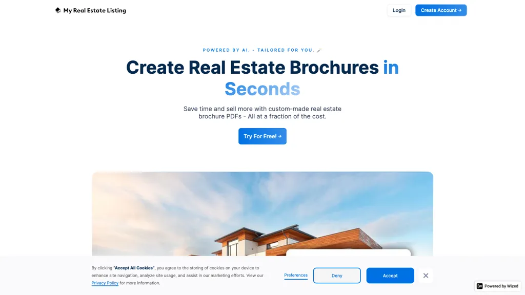  Real Estate Listing