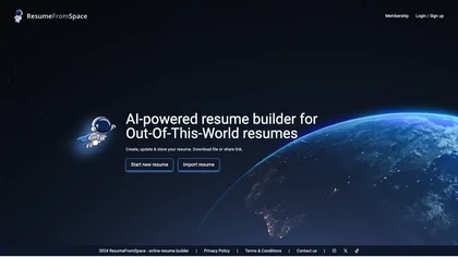 ResumeFromSpace