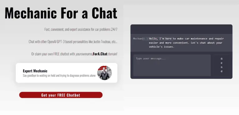Mechanic For A Chat