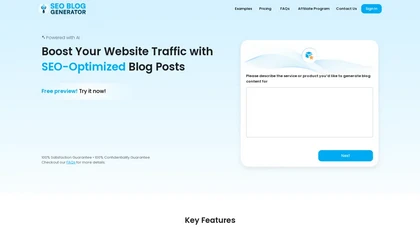  SEO Blog Generator