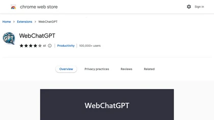 Web ChatGPT